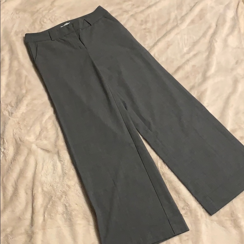 Gray Trouser Pants